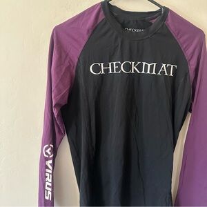 Checkmat BJJ Virus Intl Brand Long Sleeve Rashguard